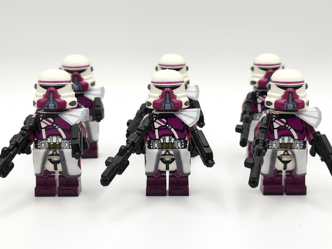 Star Wars 21st Nova Corps Airborne Paratroopers Custom Minifigures Set WM