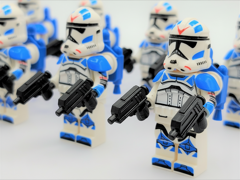 Star Wars 501st Captain Rex Jetpack Clone Troopers 12 Minifigures Set