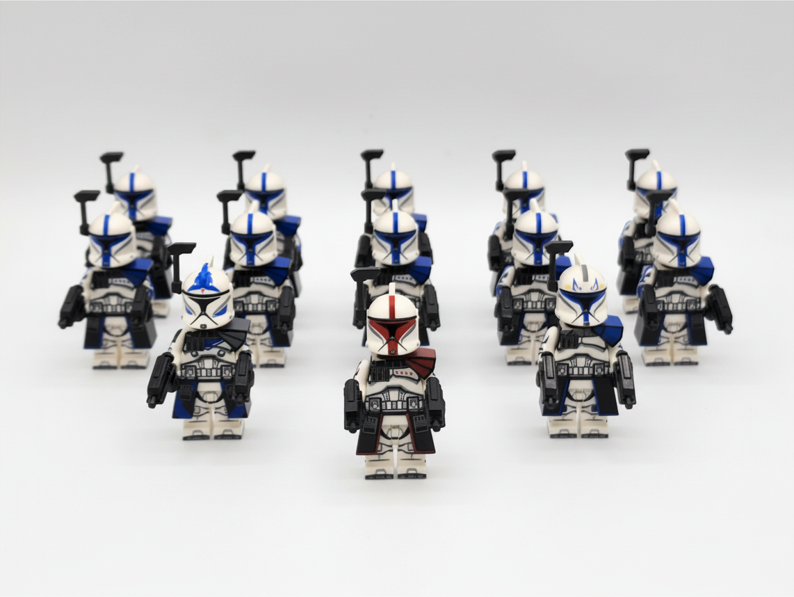 Star Wars Phase 1 Captain Fordo, Rex, Fives and ARC Troopers Custom Minifigures  x13