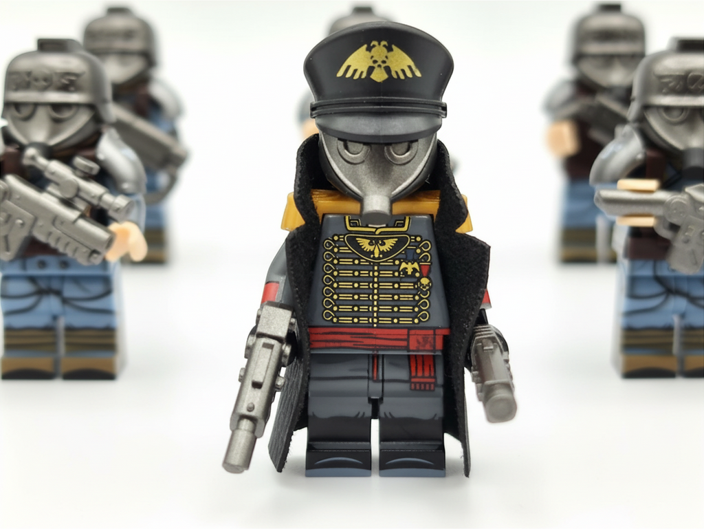Warhammer 40K Death Korps of Krieg Instructor, Sniper, Signal Corps and Weapon Specialists 10 Minifigures Set