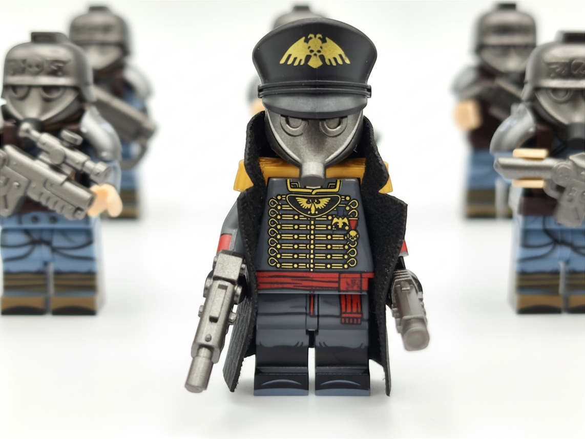 Warhammer 40K Death Korps of Krieg Instructor, Sniper, Signal Corps and Weapon Specialists 10 Minifigures Set