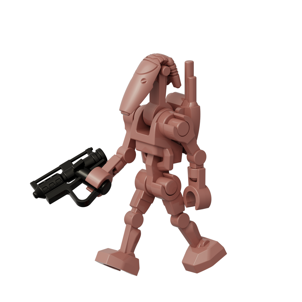 Star Wars B1 Battle Droid with Rotating Arms and Movable Legs Custom Clanker Minifigures 2