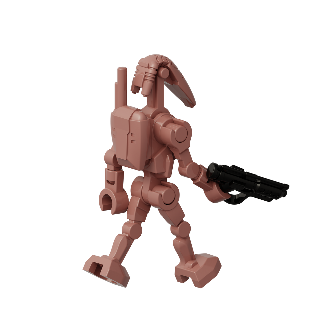 Star Wars B1 Battle Droid with Rotating Arms and Movable Legs Custom Clanker Minifigures 2