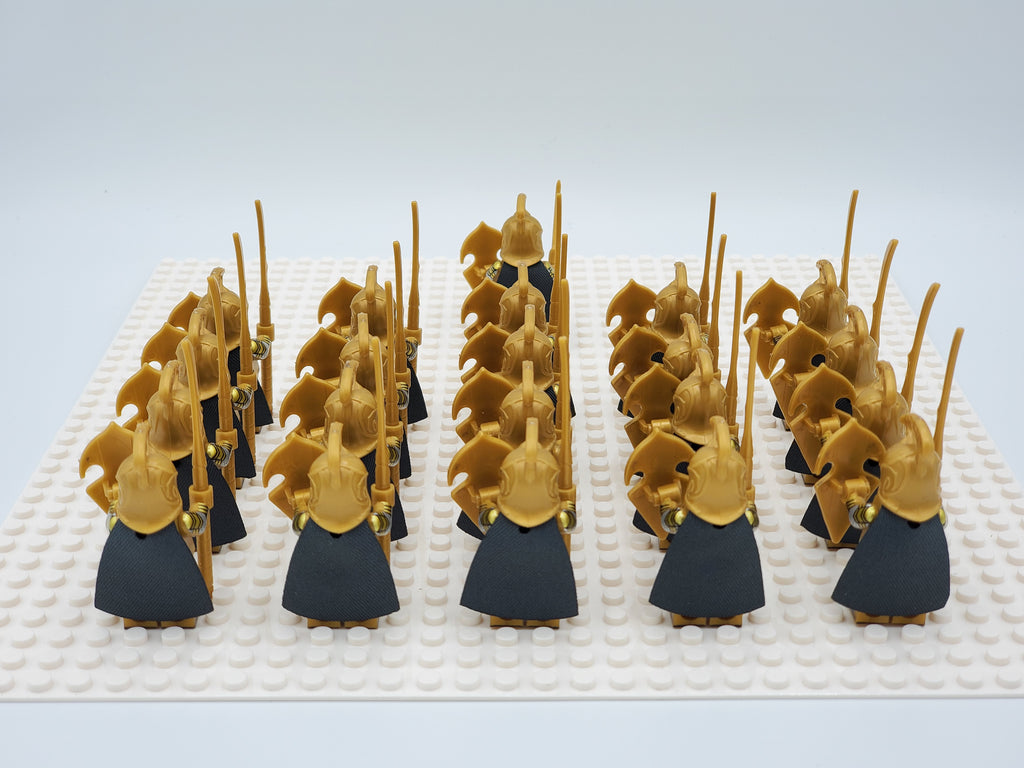 LOTR High Elves Spears Infantry Army 21 Minifigures Set