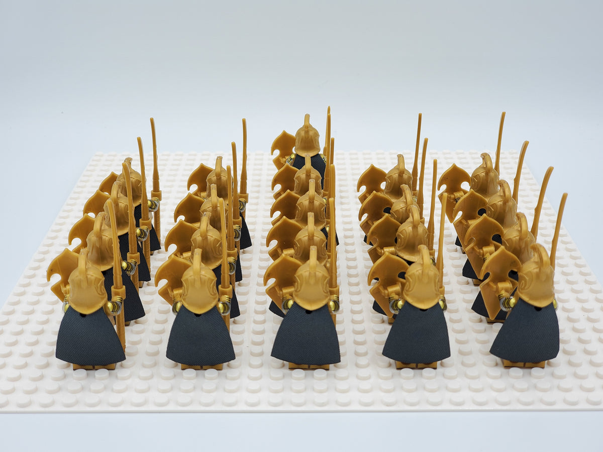 LOTR High Elves Spears Infantry Army 21 Minifigures Set