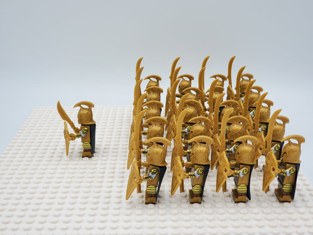 LOTR High Elves Spears Infantry Army 21 Minifigures Set