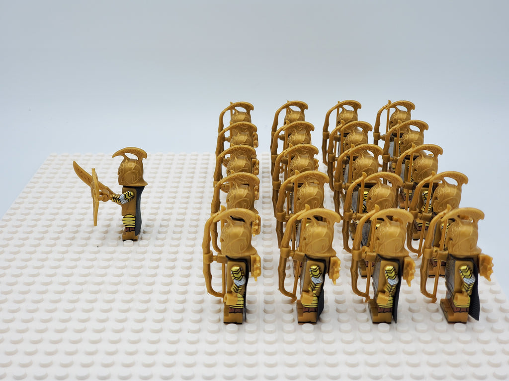 LOTR High Elves Long Bows Infantry Army 21 Minifigures Set