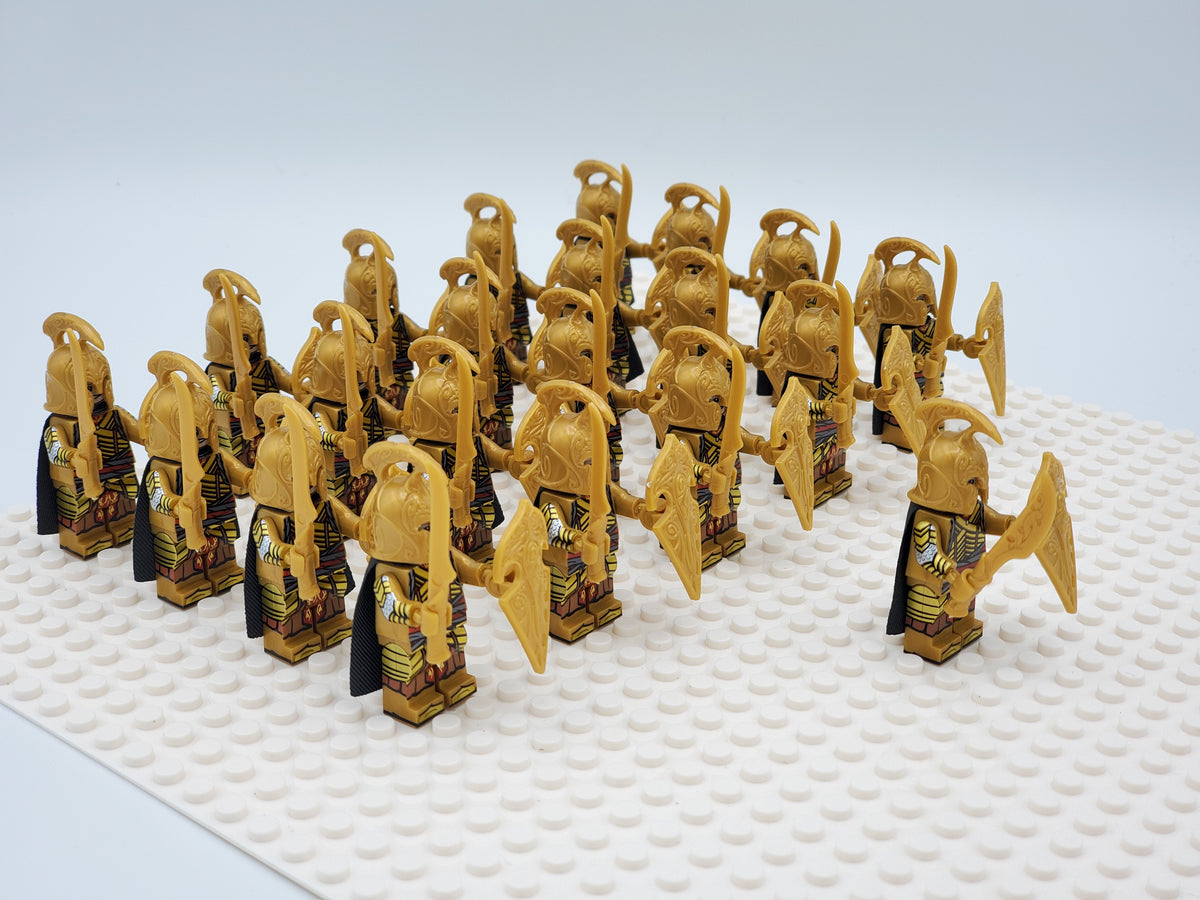 LOTR High Elves Guardians Infantry Army 21 Minifigures Set
