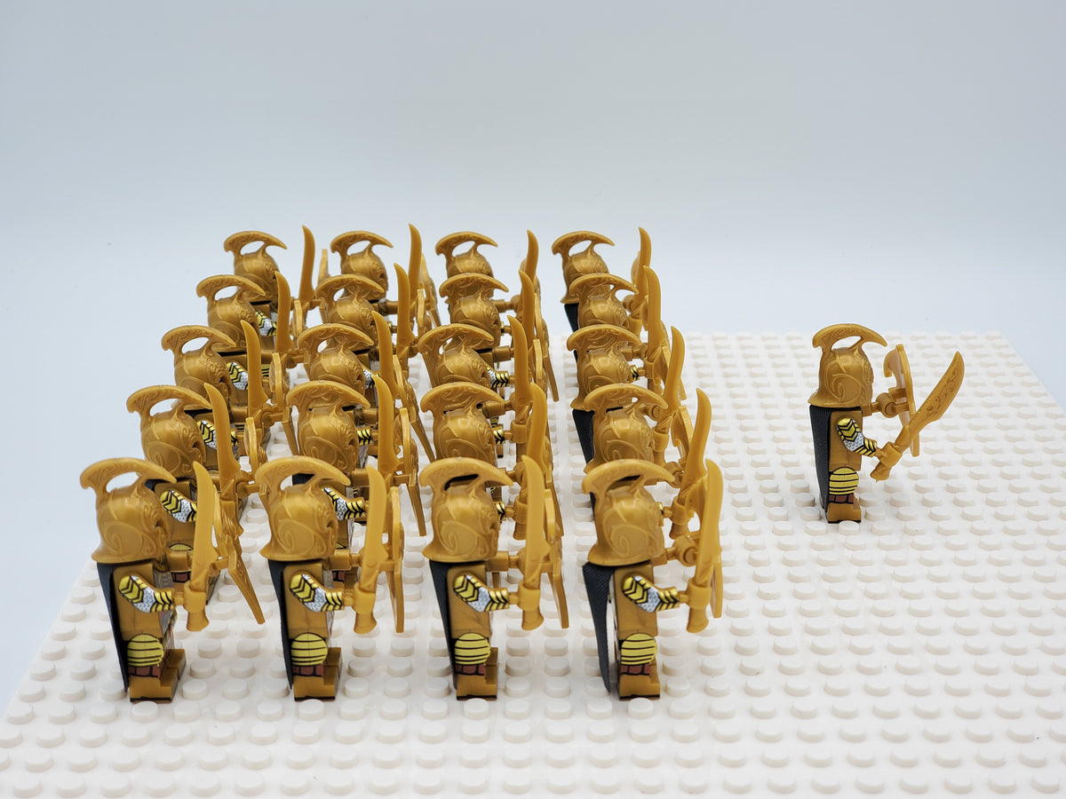 LOTR High Elves Guardians Infantry Army 21 Minifigures Set