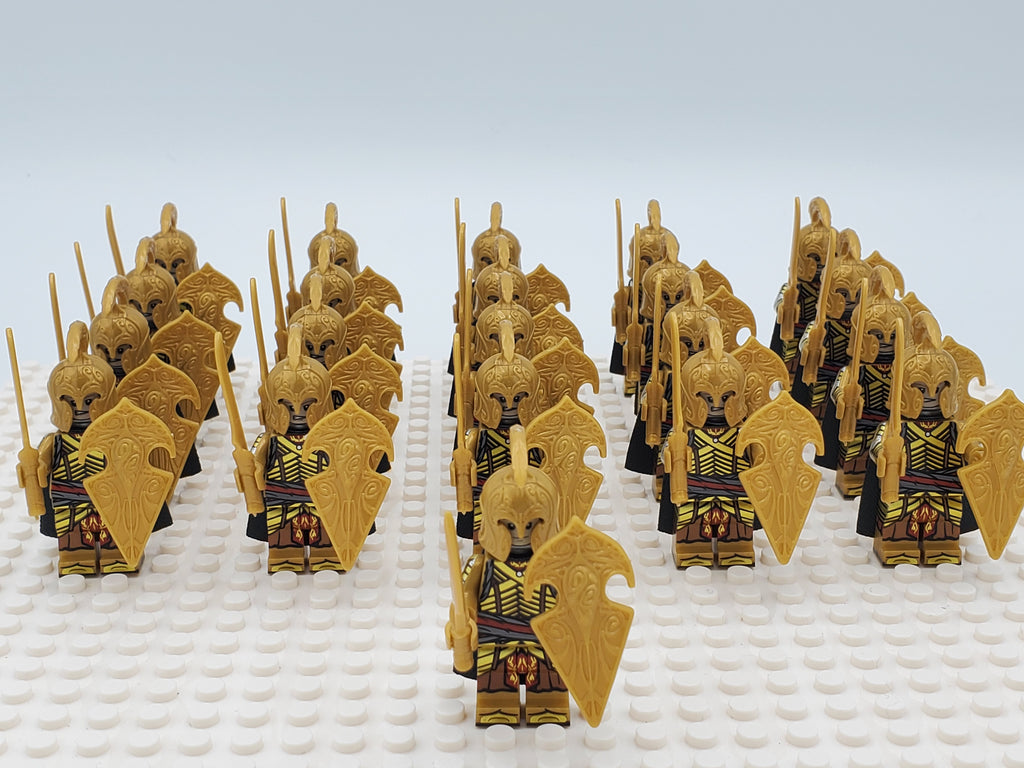LOTR High Elves Guardians Infantry Army 21 Minifigures Set