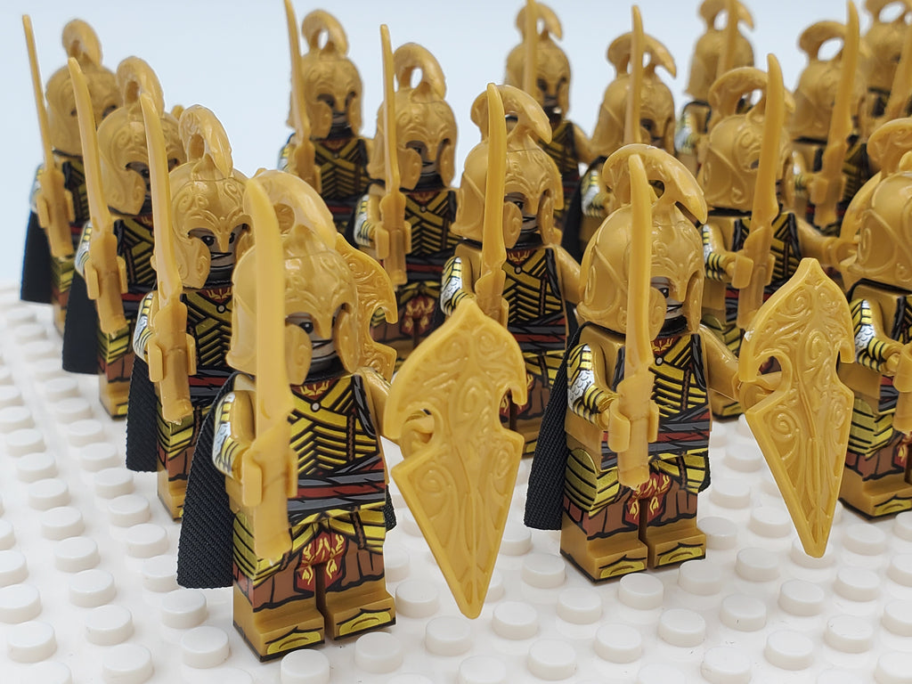 LOTR High Elves Guardians Infantry Army 21 Minifigures Set