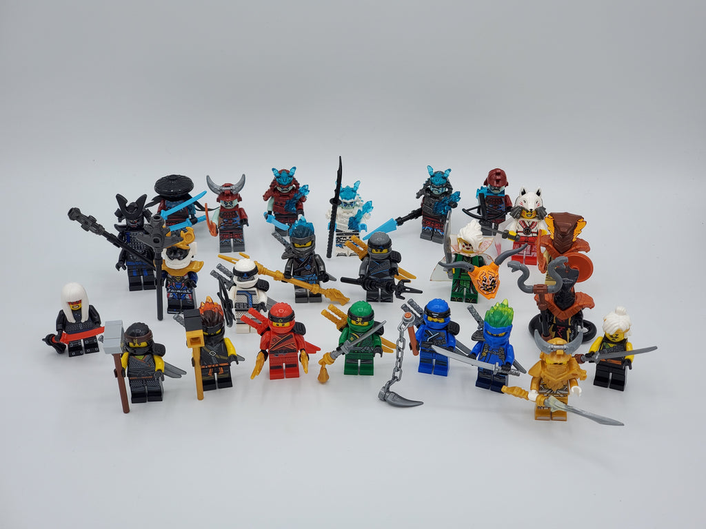 Ninjago Season 11 Blizzard Samurai Custom 24 Minifigures Set