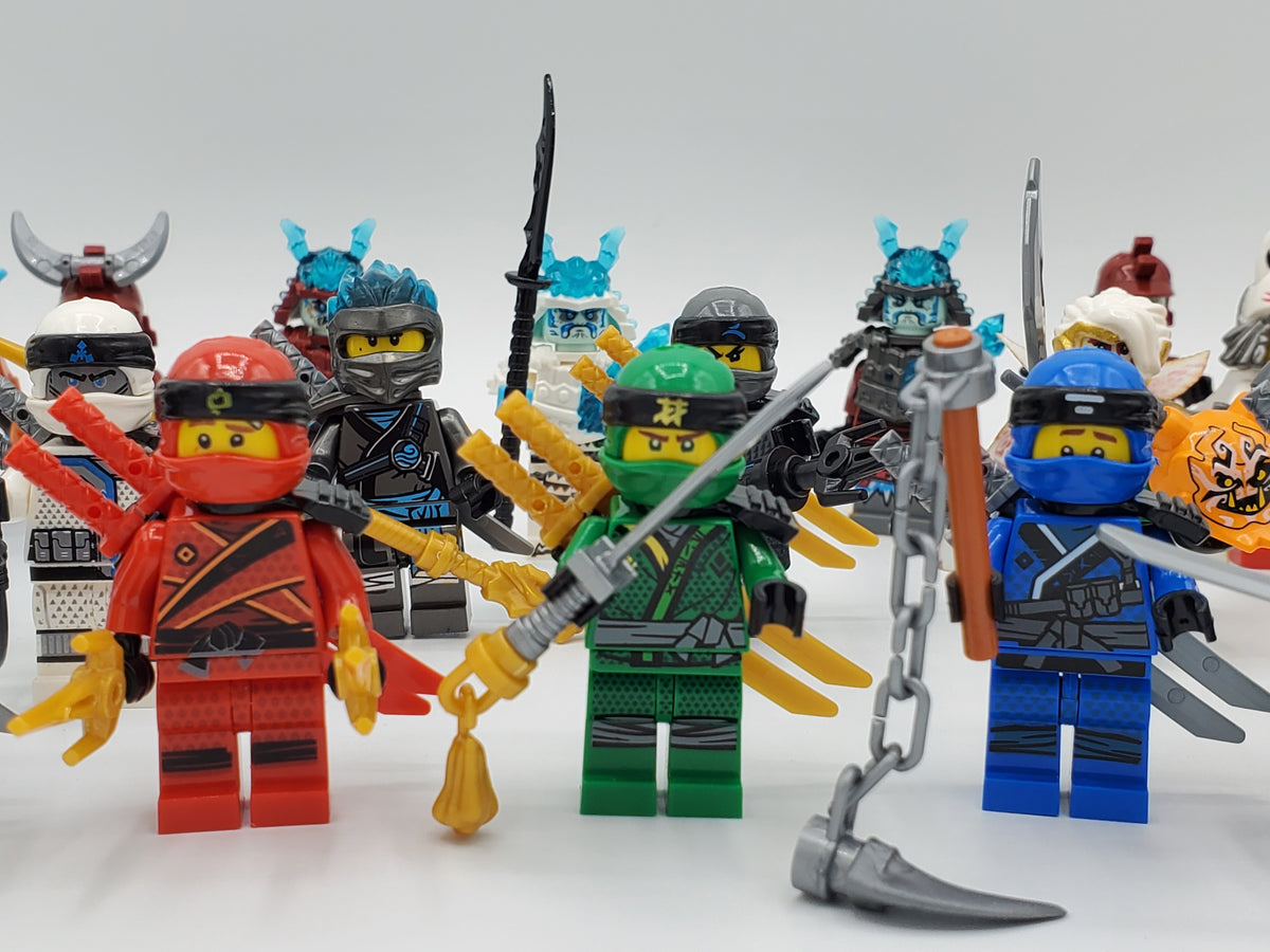 Ninjago Season 11 Blizzard Samurai Custom 24 Minifigures Set