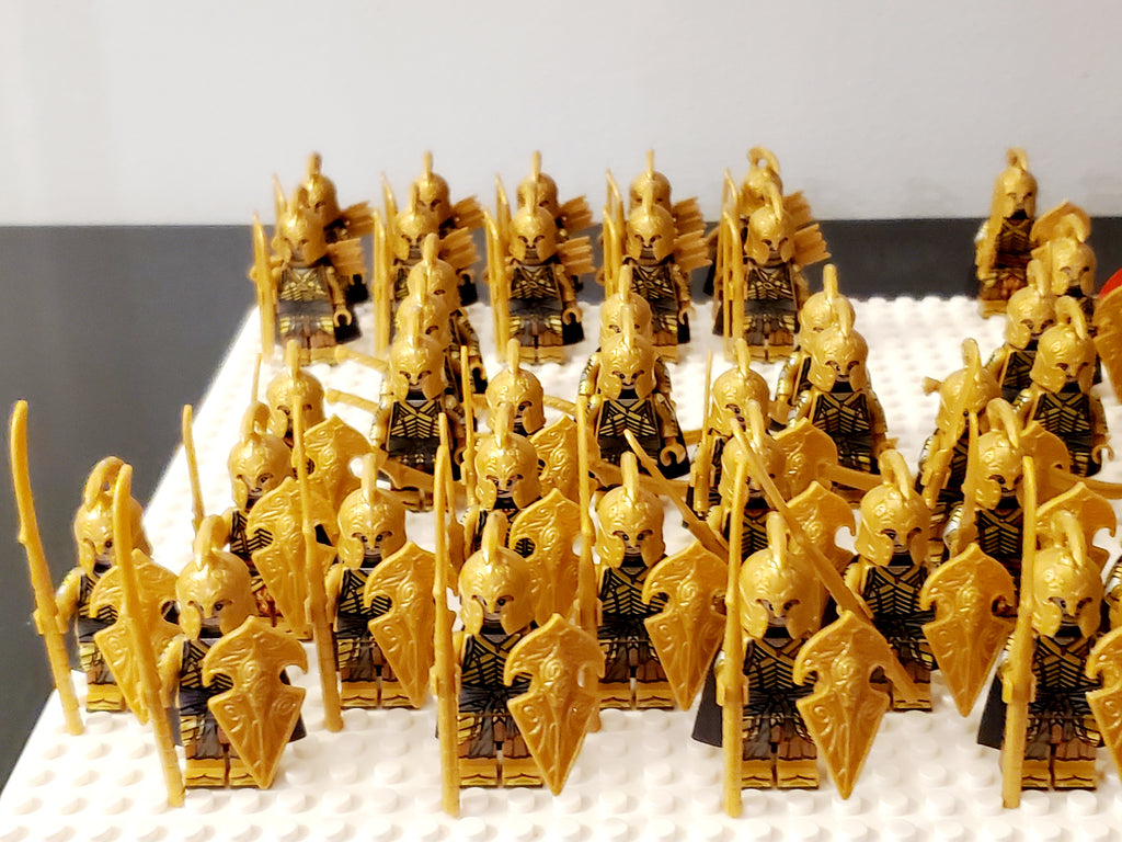 LOTR High Elves Battalion Infantry Army 85 Minifigures Set