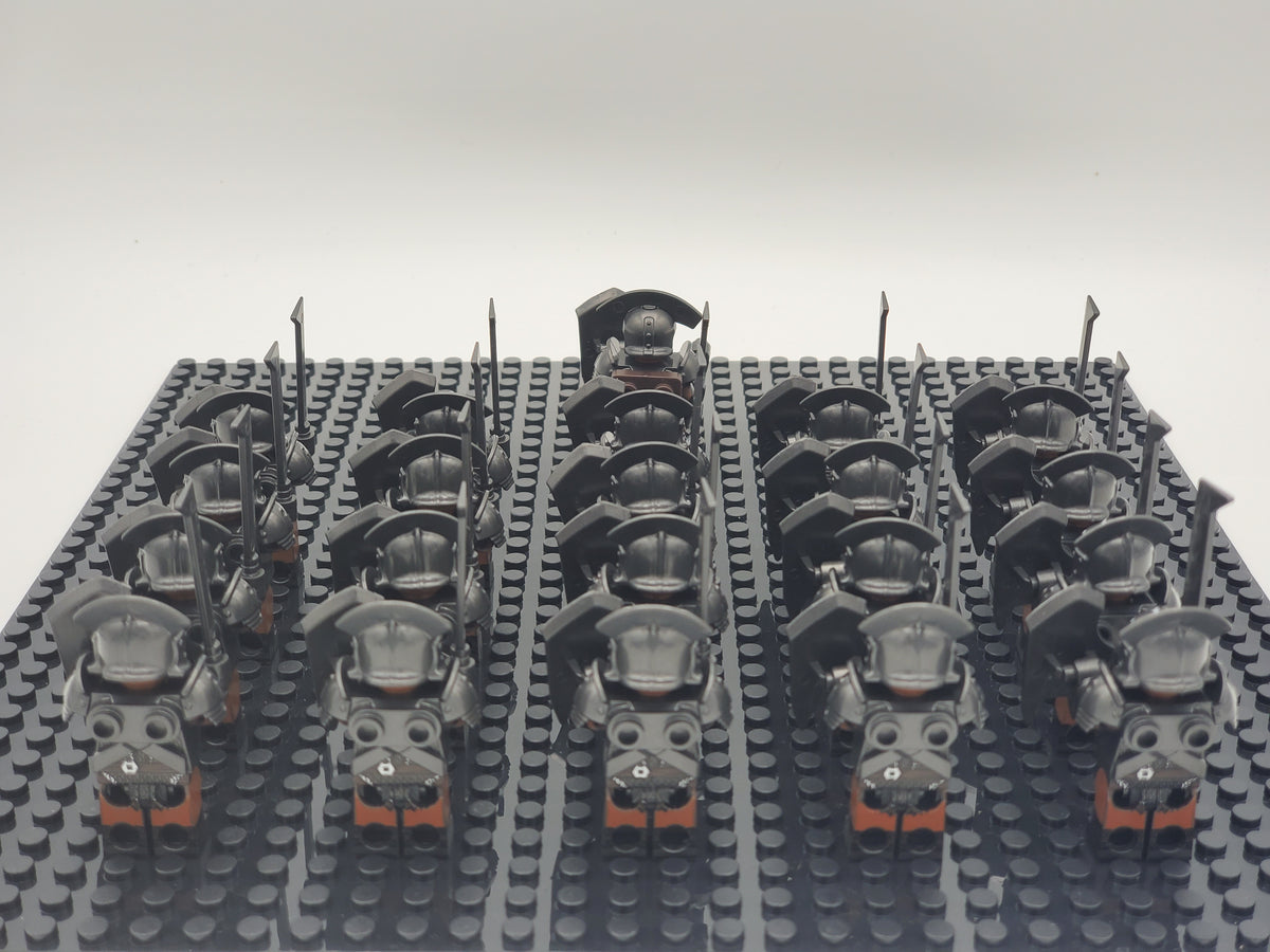 LOTR Orc Heavy Swords Infantry Army 21 Minifigures Set
