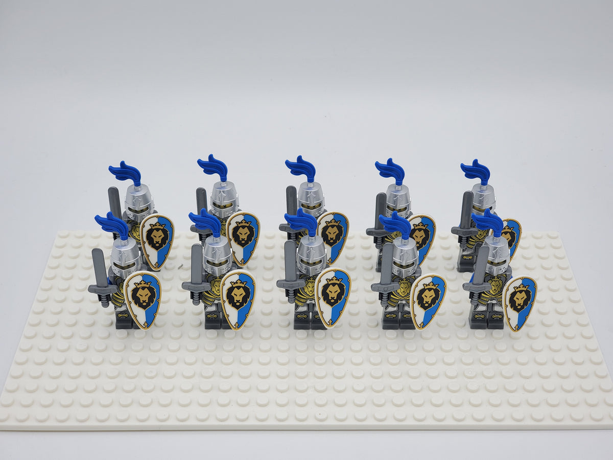 Blue Lion Knights 10pcs Set A