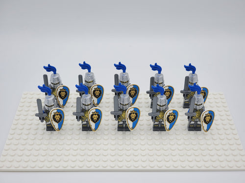 Blue Lion Knights 10pcs Set A