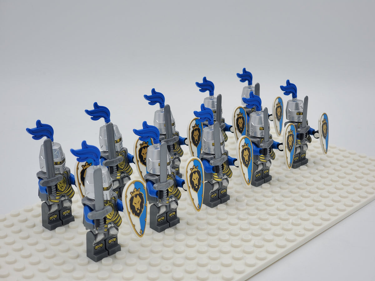 Blue Lion Knights 10pcs Set A