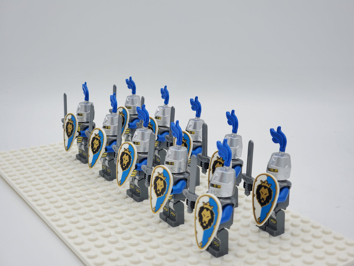 Blue Lion Knights 10pcs Set A