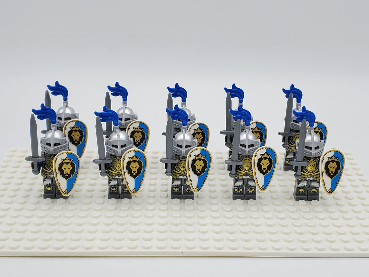 Blue Lion Knights 10pcs Set B