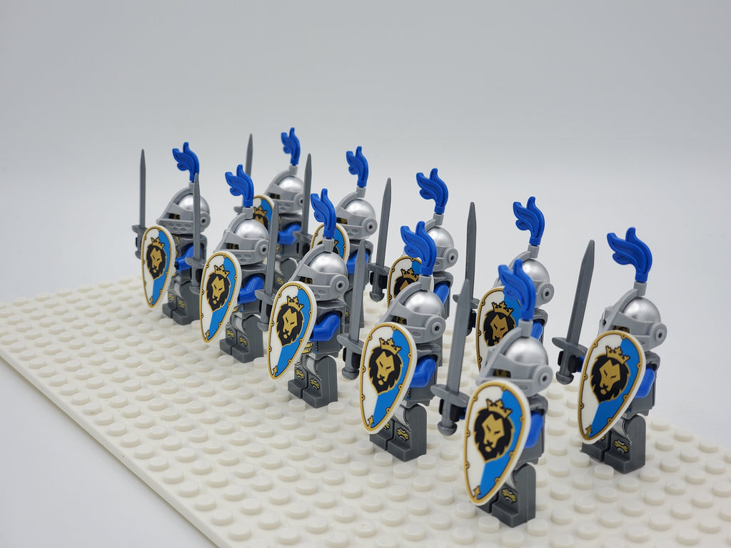 Blue Lion Knights 10pcs Set B
