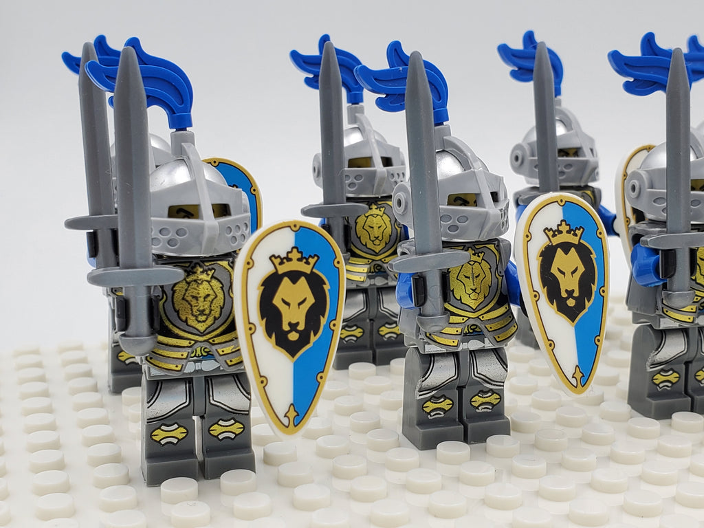 Blue Lion Knights 10pcs Set B