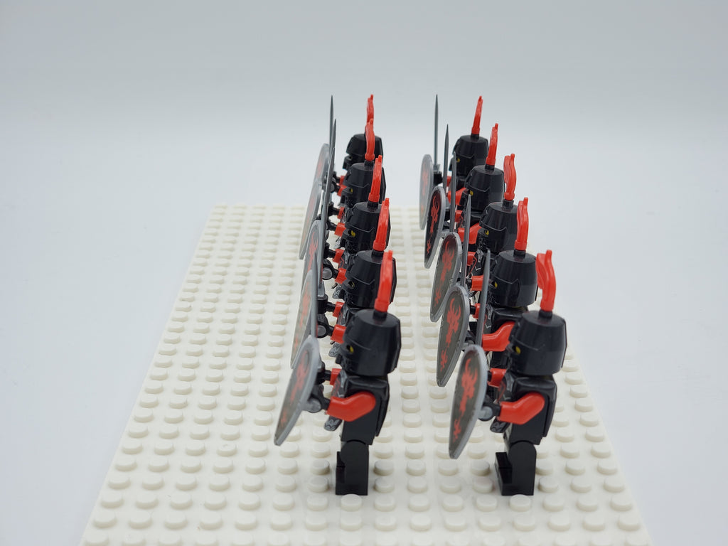 Red Dragon Knights 10pcs Set A