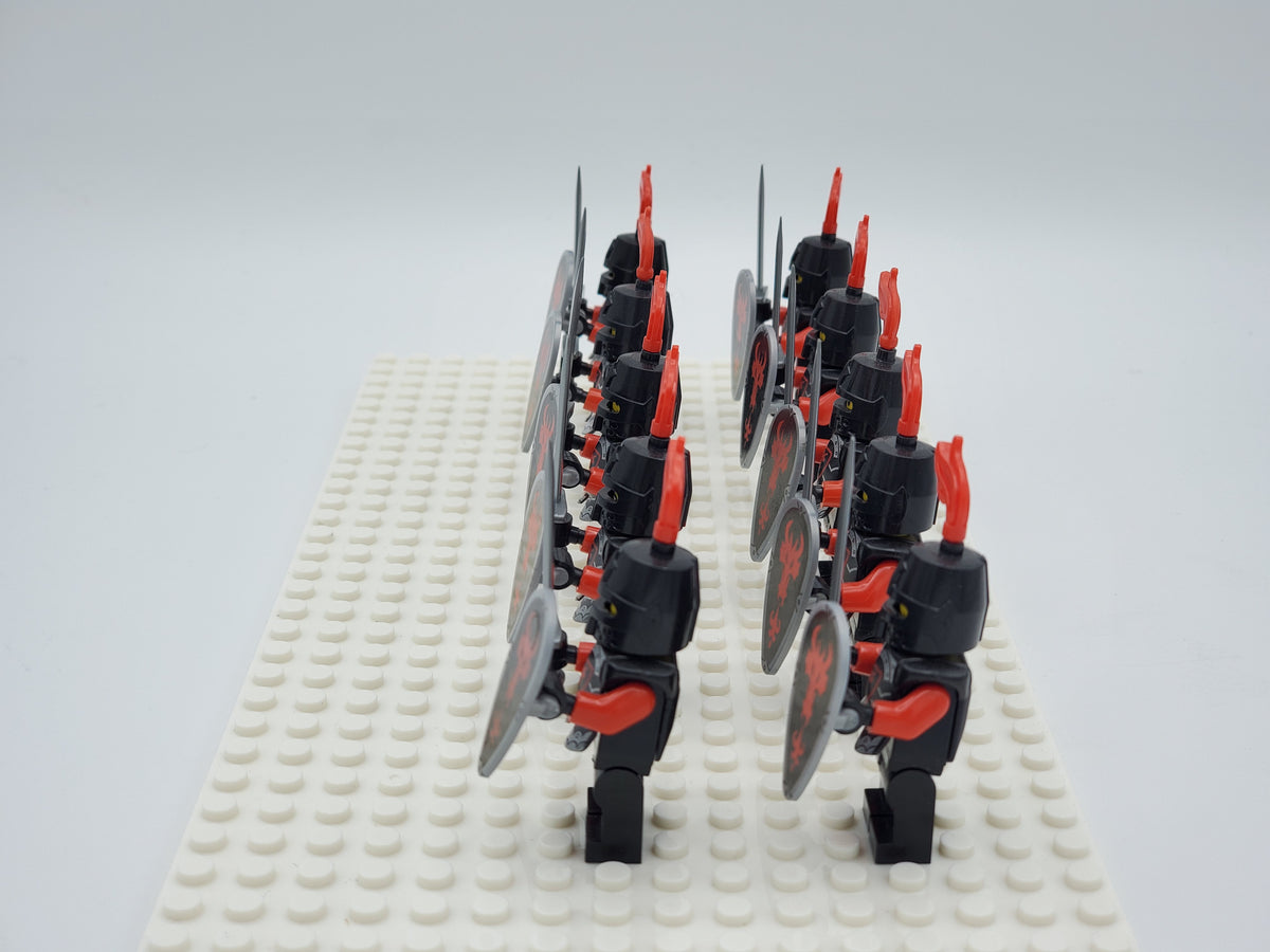 Red Dragon Knights 10pcs Set A