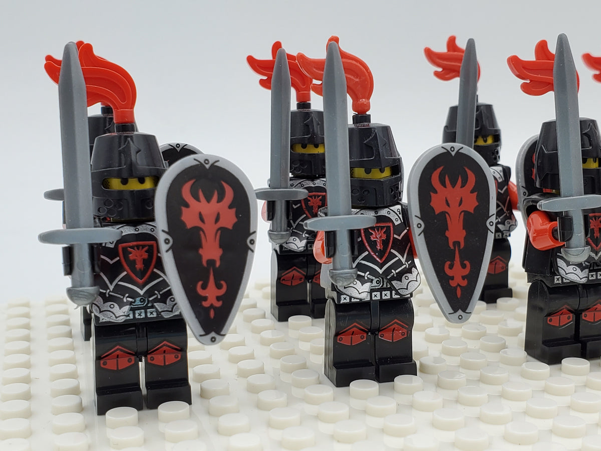 Red Dragon Knights 10pcs Set A
