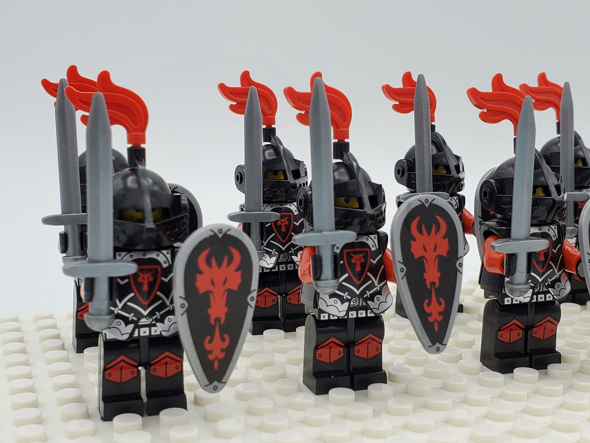 Red Dragon Knights 10pcs Set B