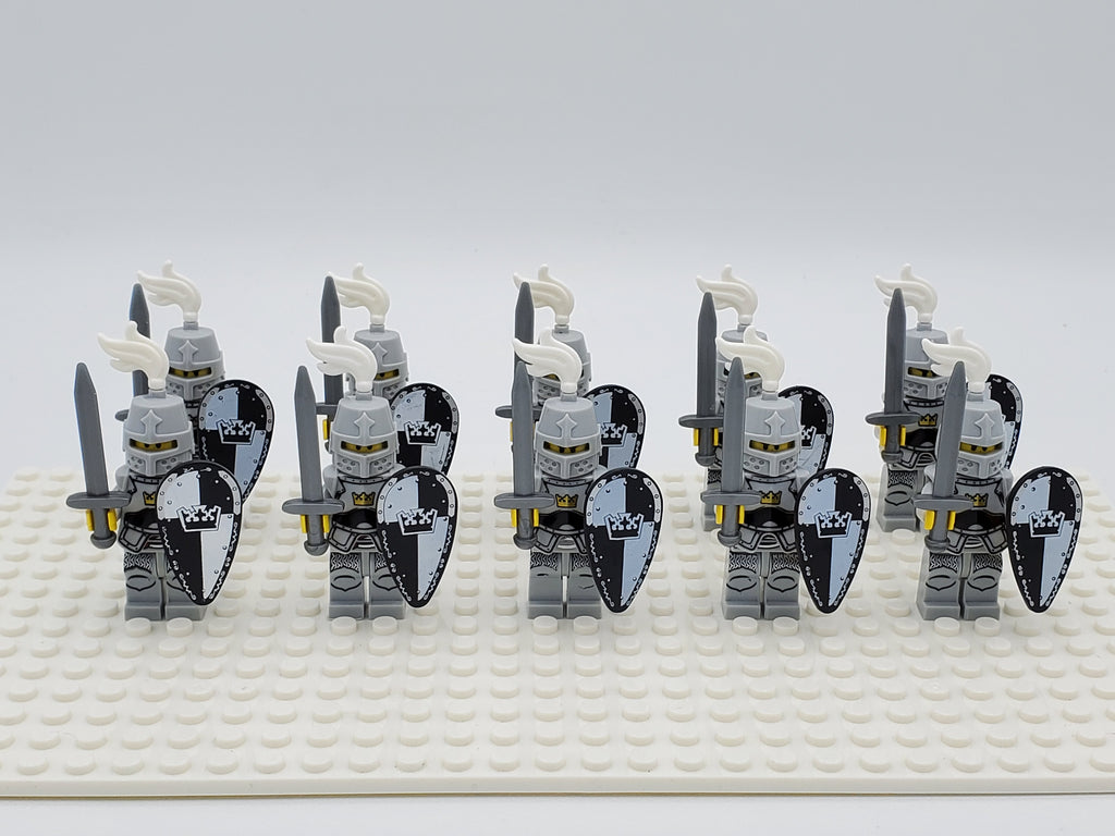 Black Crown Knights 10pcs Set A