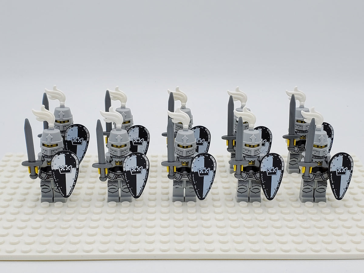 Black Crown Knights 10pcs Set A