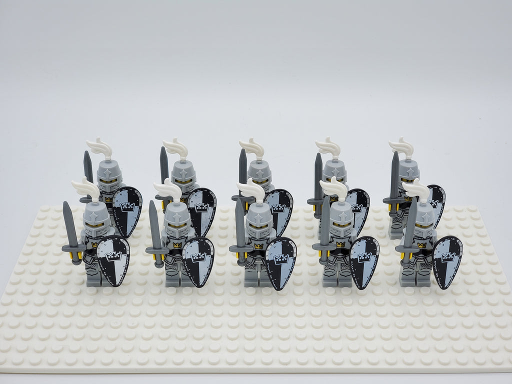 Black Crown Knights 10pcs Set A