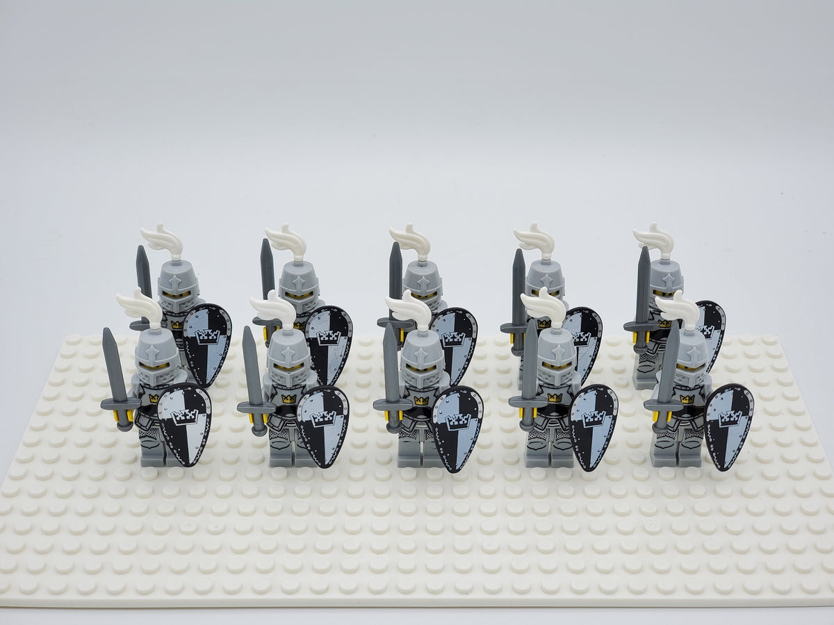 Black Crown Knights 10pcs Set A