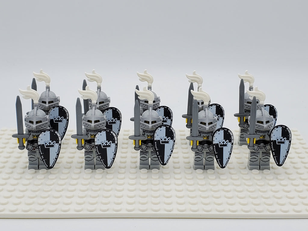 Black Crown Knights 10pcs Set B