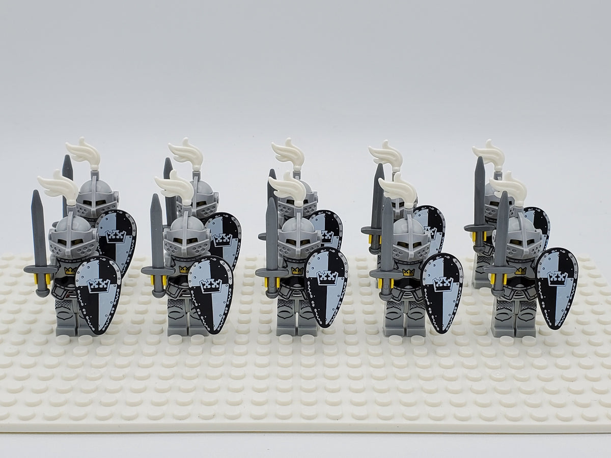 Black Crown Knights 10pcs Set B