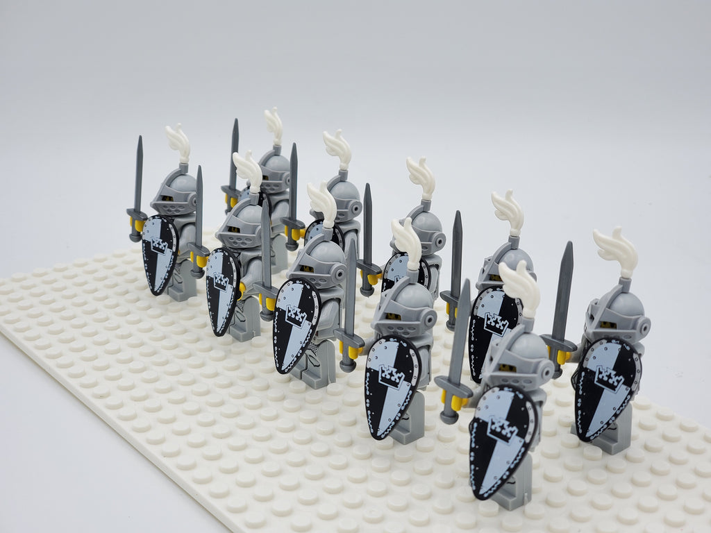 Black Crown Knights 10pcs Set B