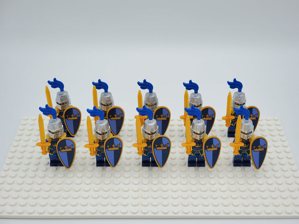 Blue Crown Knights 10pcs Set A