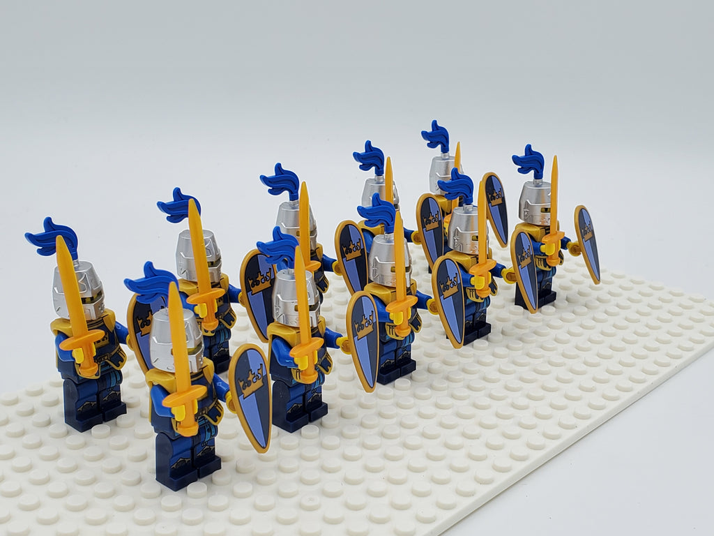Blue Crown Knights 10pcs Set A