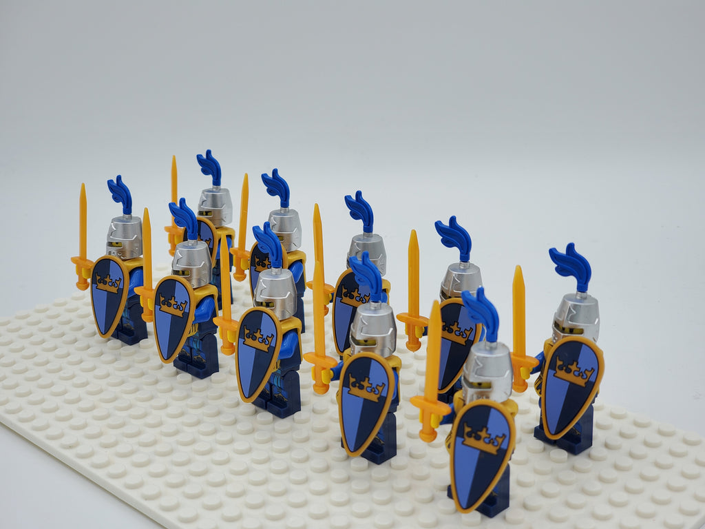 Blue Crown Knights 10pcs Set A