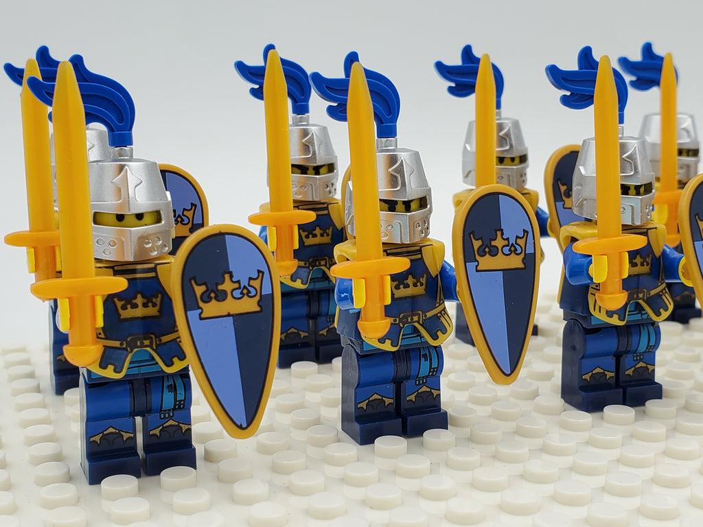 Blue Crown Knights 10pcs Set A