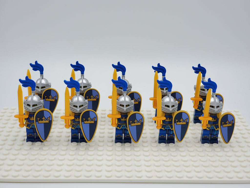 Blue Crown Knights 10pcs Set B