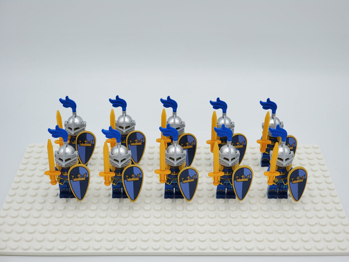 Blue Crown Knights 10pcs Set B