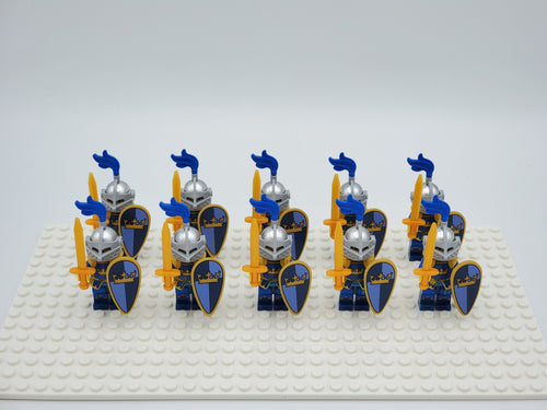 Blue Crown Knights 10pcs Set B