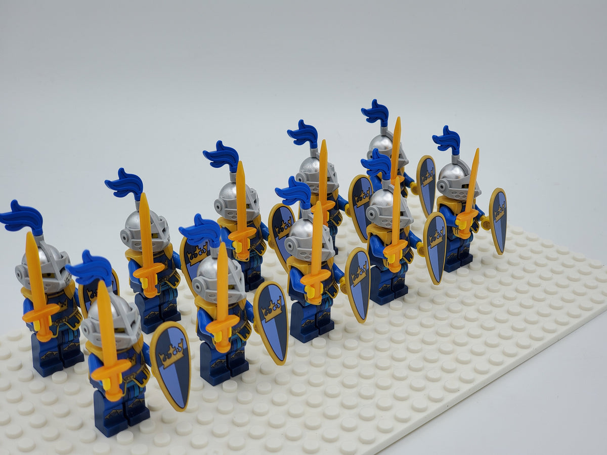 Blue Crown Knights 10pcs Set B