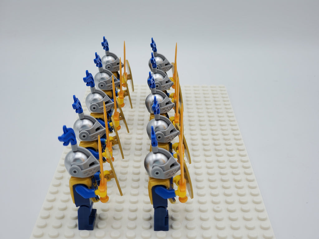 Blue Crown Knights 10pcs Set B