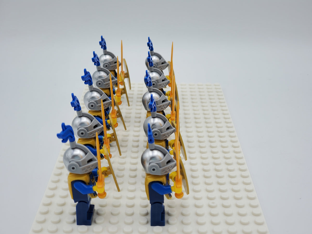 Blue Crown Knights 10pcs Set B