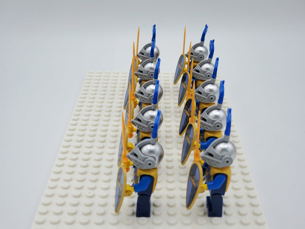 Blue Crown Knights 10pcs Set B