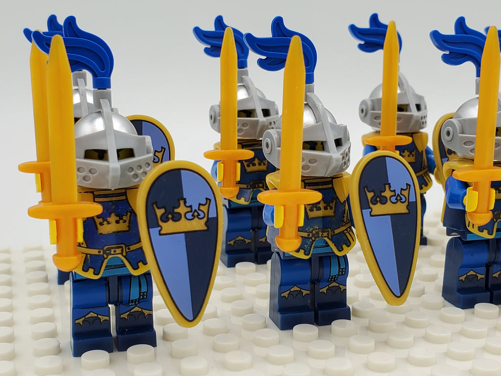 Blue Crown Knights 10pcs Set B