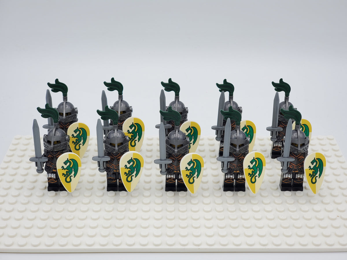 Green Dragon Knights 10pcs Set B